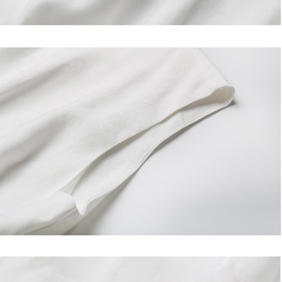 Kiesza Lyte A-Line White Formal Dress - Picture 11 of 16